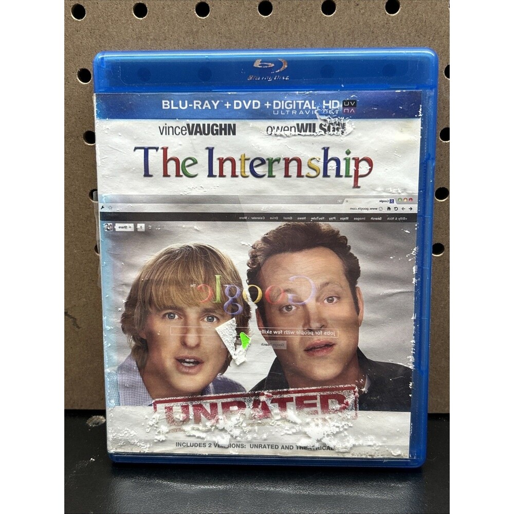 The Internship - Blu-ray / DVD, 2013, Region A / 1, Widescreen, Fast Shipping
